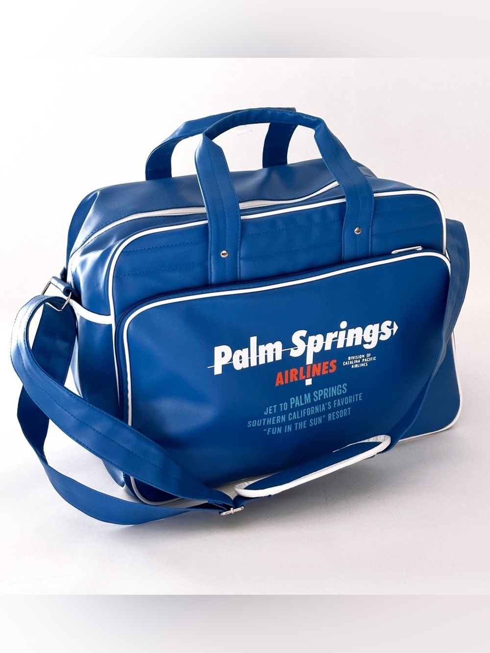 Palm Springs Airlines Weekender Bag Retro Travel Duffel